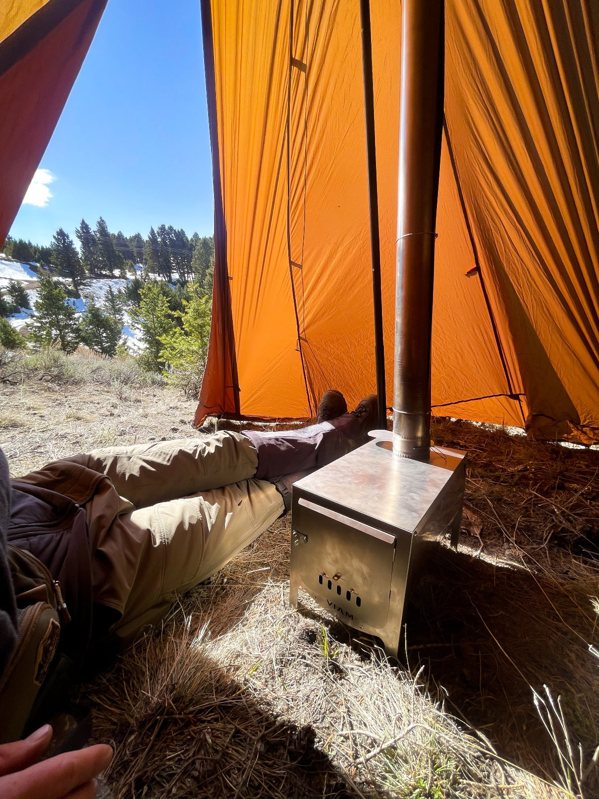 VIAM Outdoors™ “Loco” Titanium Stove