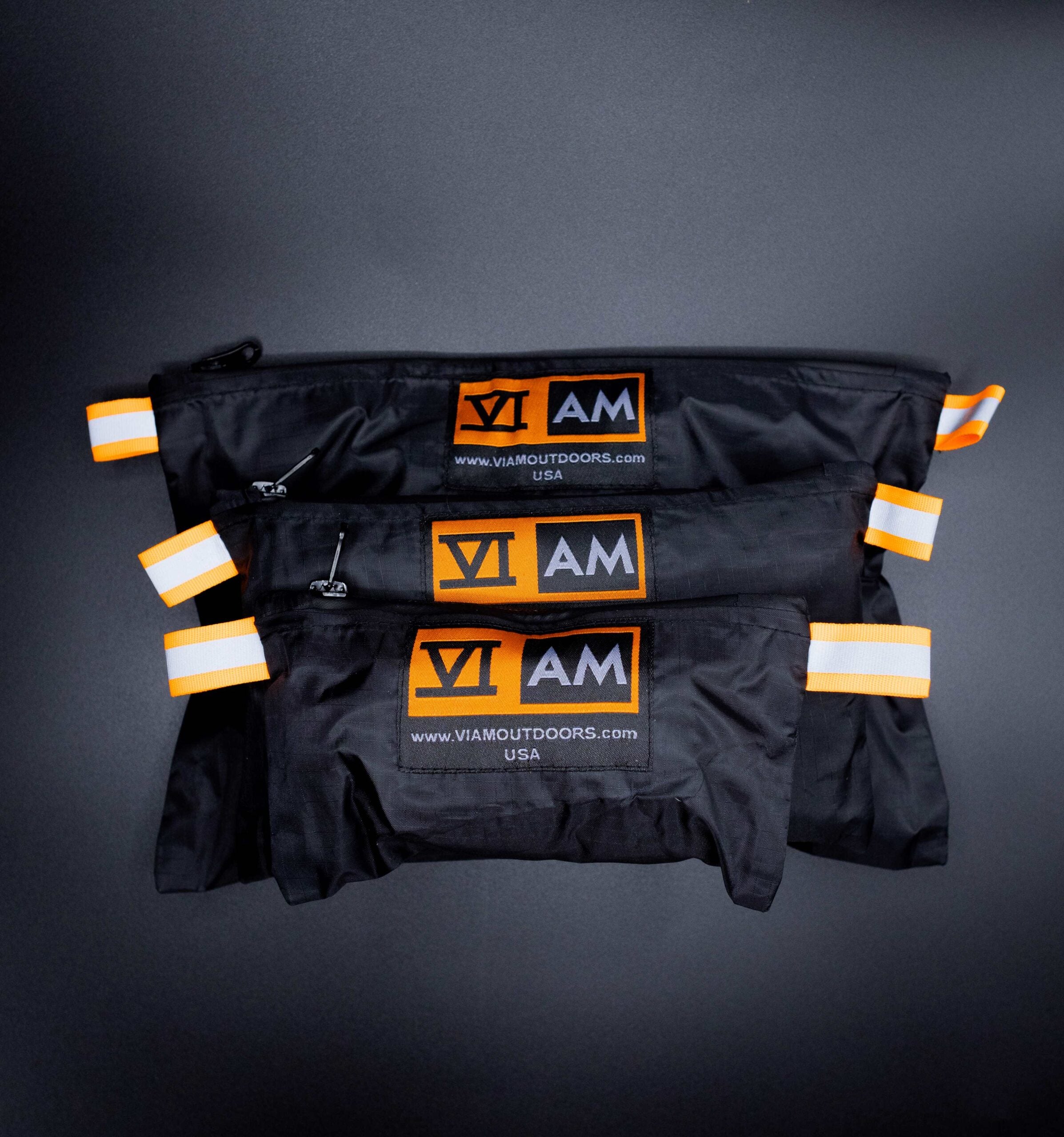 B3’s set of 5 – lightweight Organizer Pouches Top Load