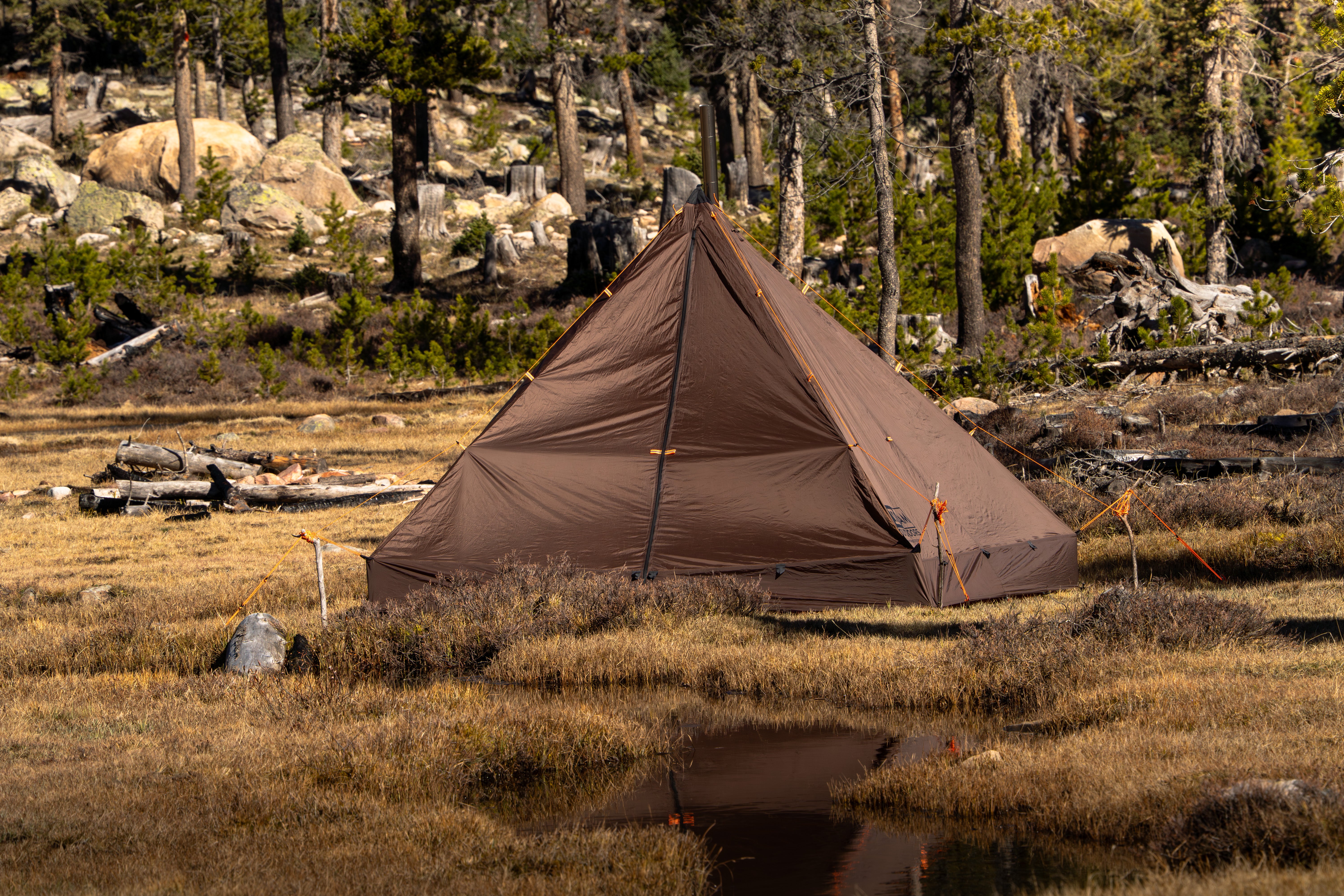 Madison Pop-Up Tipi - 4 man Lightweight Backcountry shelter